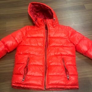 Red Guess Puffer Jacket Men’s Size Medium